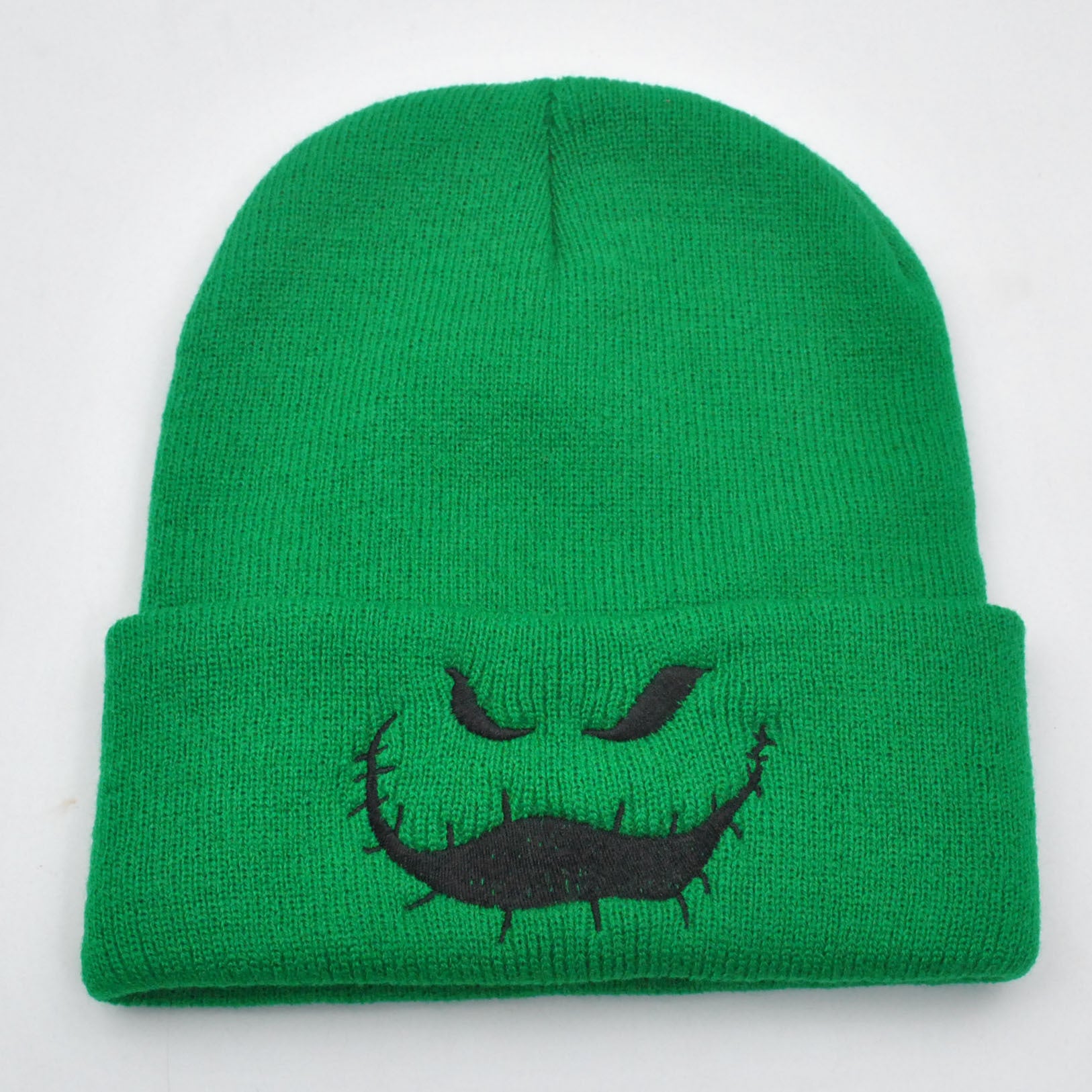 Wholesale Christmas Green Knitted Hats